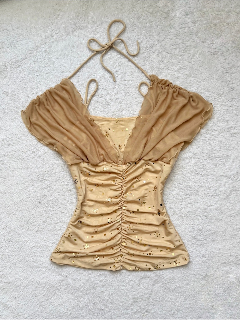 Insanely Gorgeous Vintage 90s TuTu Fashion fairy layered blouse top